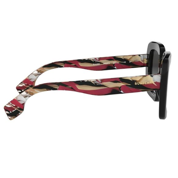 Burberry Black Square Sonnebrille sunglasses - Picture 2 of 6